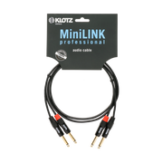KT-JJ150 Klotz Dubbele Mono Jackkabel (1,5m)