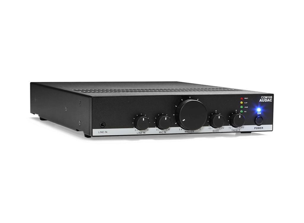 COM108 AUDAC Compacte Install Versterker 80W