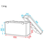 Case voor 2x Phantom 65 Showtec Value Line