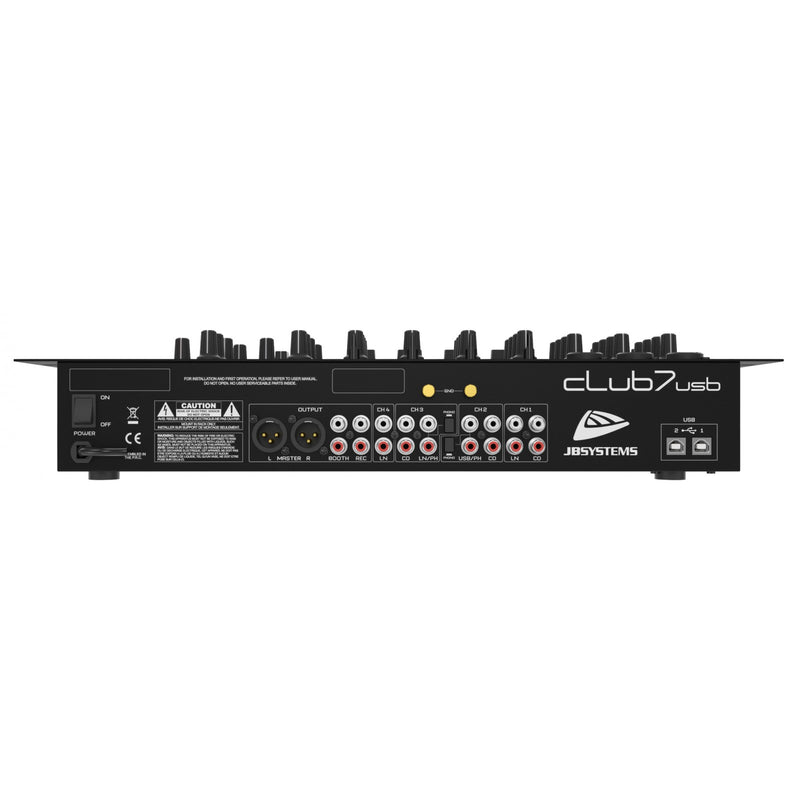 CLUB7-USB JB Systems DJ Mixer