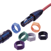 XCR-6 KLEUREN RING VOOR XLR PLUG BLAUW NEUTRIK 