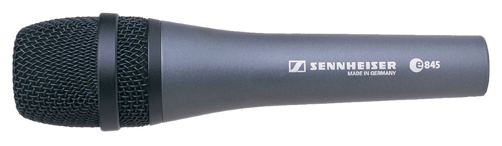 E 845-S SENNHEISER SUPER-CARDIOID MICROFOON MET SWITCH