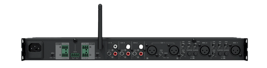 PRE126 AUDAC 2 Zone 6 Channel Voorversterker