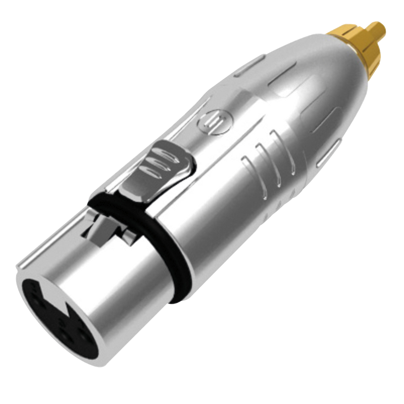 OVERGANG XLR 3P F naar RCA M Seetronic