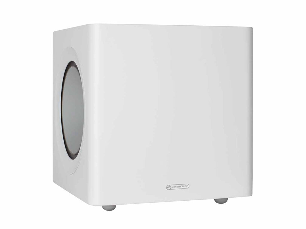 RADIUS 380 Subwoofer White Gloss Monitor Audio