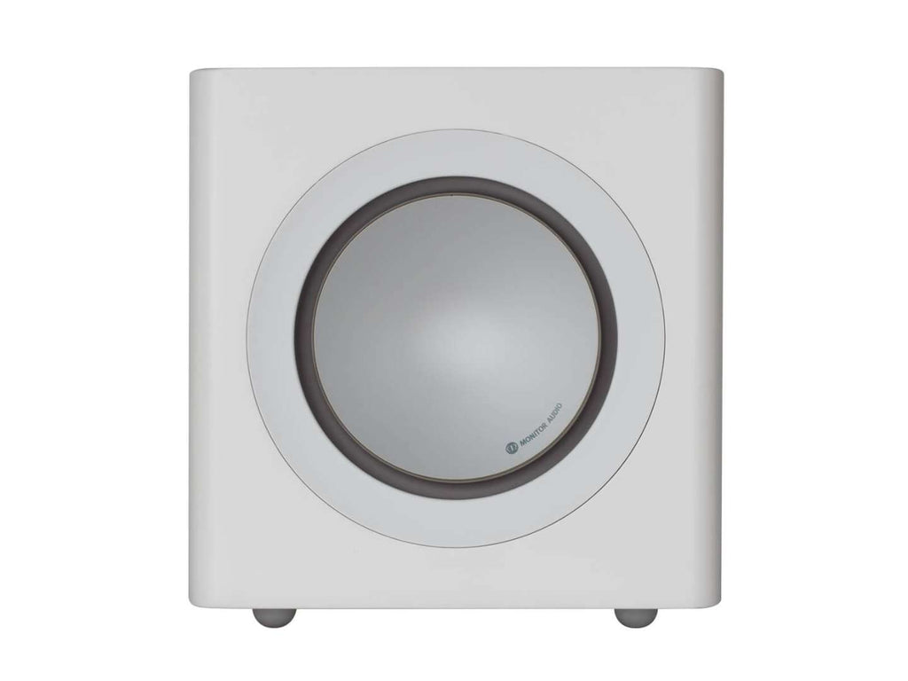 RADIUS 380 Subwoofer White Gloss Monitor Audio