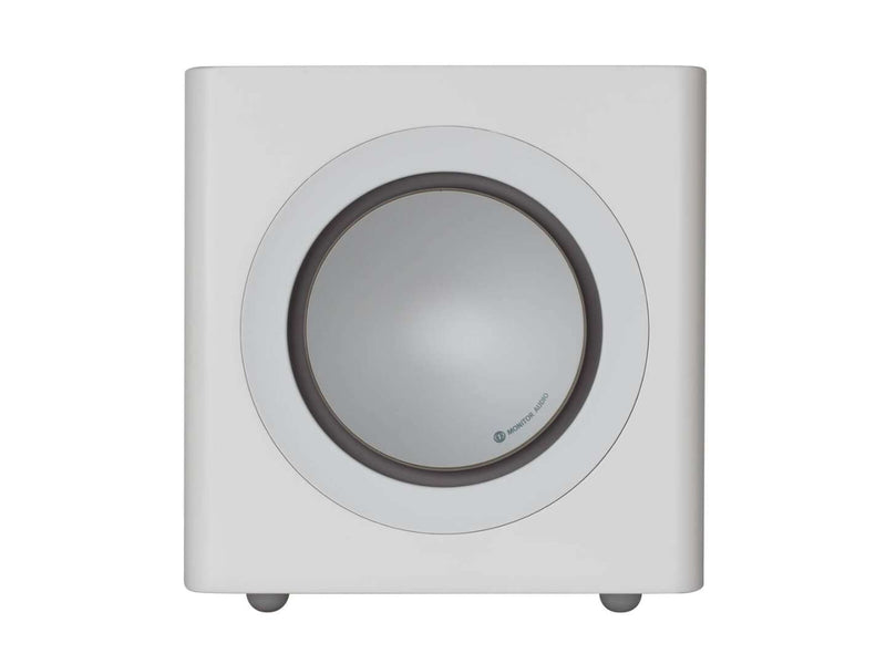 RADIUS 380 Subwoofer White Gloss Monitor Audio