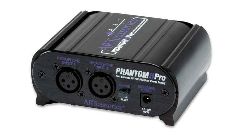PHANTOM II PRO ART Dual Channel Phantom Power Supply