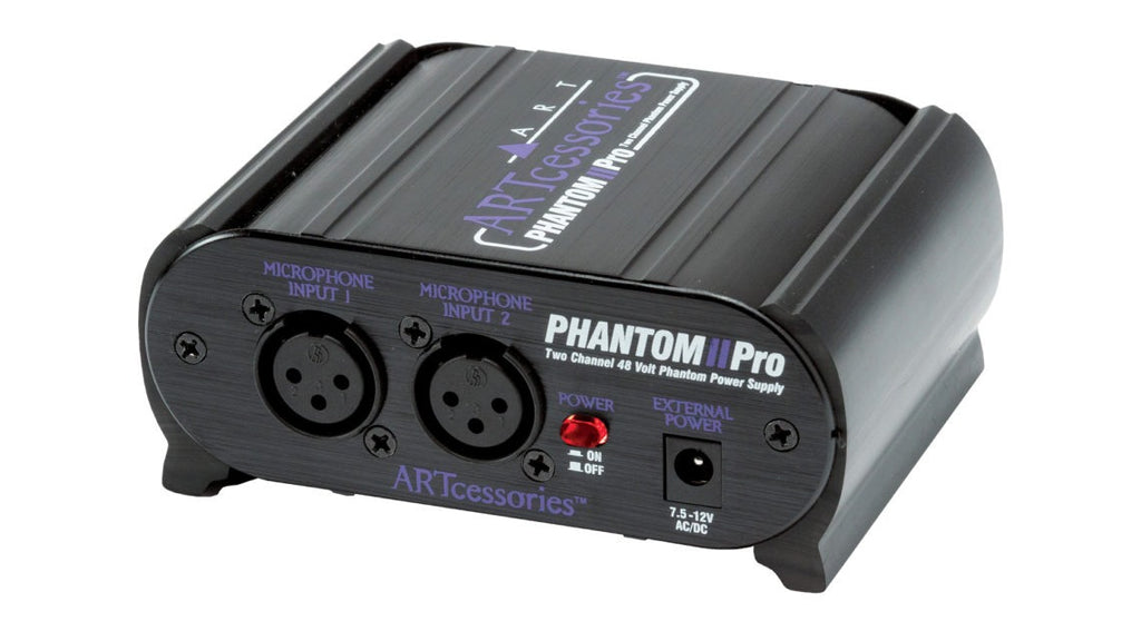 PHANTOM II PRO ART Dual Channel Phantom Power Supply