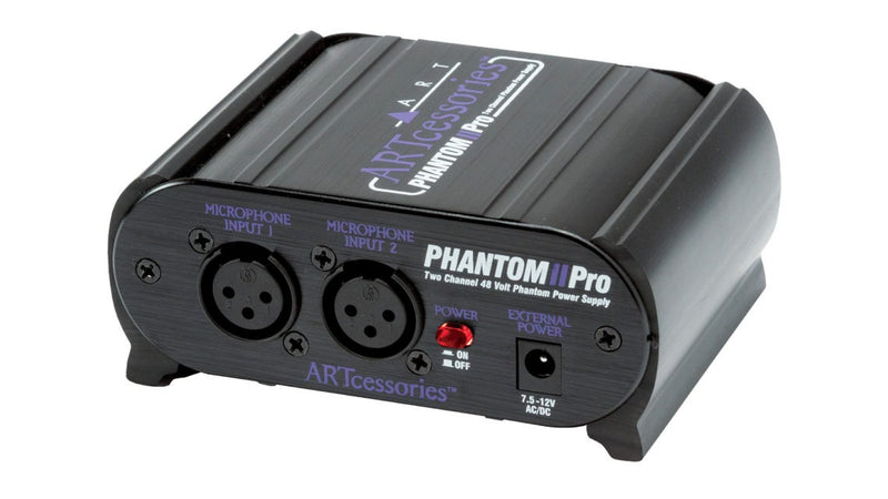 PHANTOM II PRO ART Dual Channel Phantom Power Supply