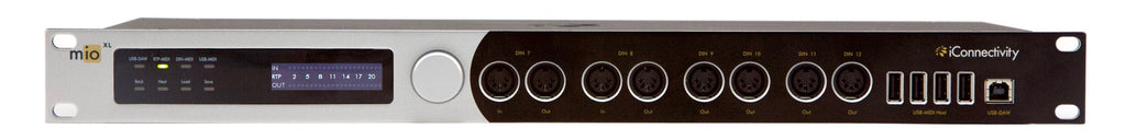 MIOXL ICONNECTIVITY MIDI INTERFACE 8 x 12 DIN