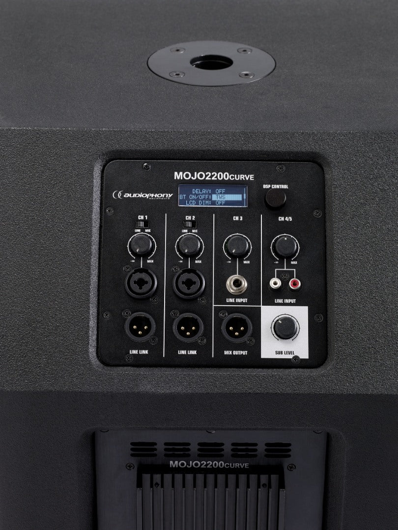 MOJO2200 CURVE AUDIOPHONY Compact Curve Array Systeem