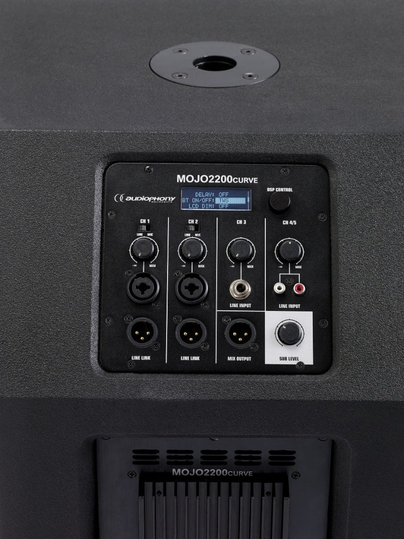 MOJO2200 CURVE AUDIOPHONY Compact Curve Array Systeem
