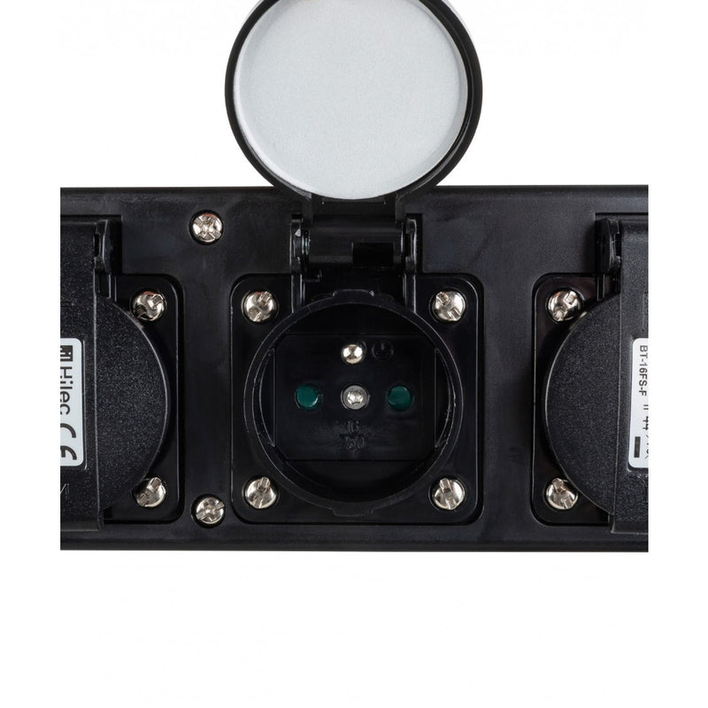 MULTISOCKET4PRO-F-3M Hilec Verdeeldoos 4-voudig IP44 (3 m)