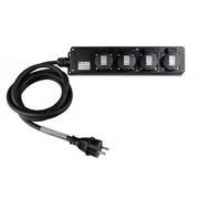 MULTISOCKET4PRO-F-5M Hilec Verdeeldoos 4-voudig IP44 (5 m)