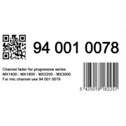 94 001 0078 Rodec Mono Kanaalfader