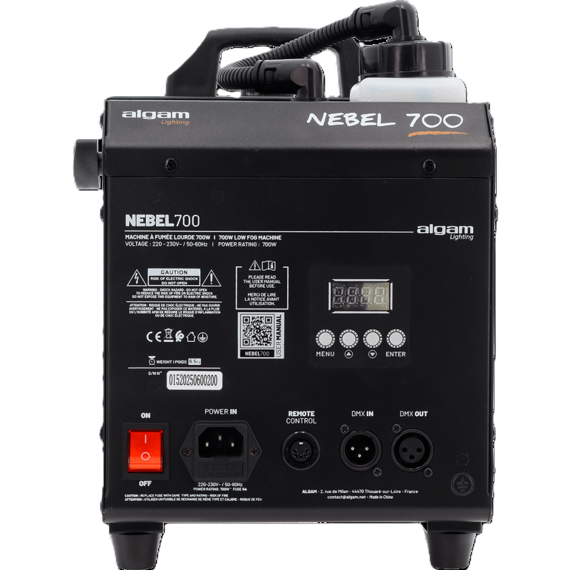 Nebel 700 Algam Lighting Vloernevelmachine