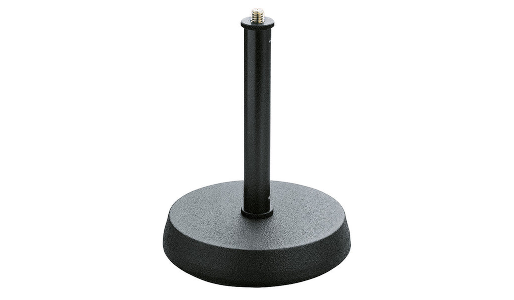 232 TABLE MICROPHONE STAND BLACK K&amp;M