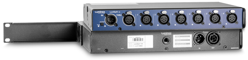 Lumisplit 1.6 DMX Splitter 6-Weg Luminex
