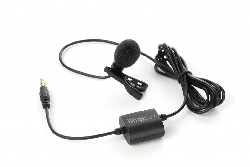 iRIG MIC LAV IK MULTIMEDIA lavelier microfoon