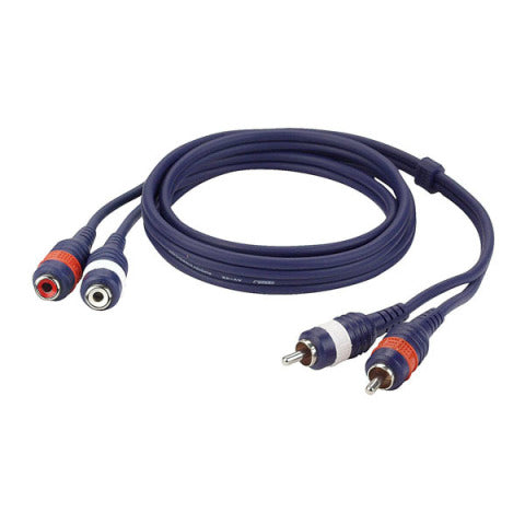 FL2775 SIGNAALKABEL 2 RCA M NAAR 2 RCA 0.75 M DAP AUDIO