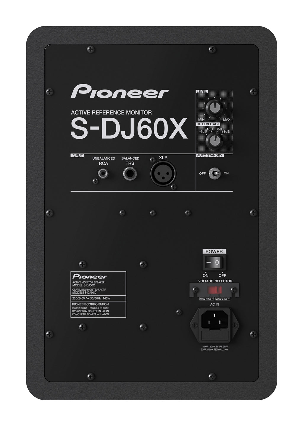 S-DJ60X ZWART PIONEER (PER STUK) - Eindereeks