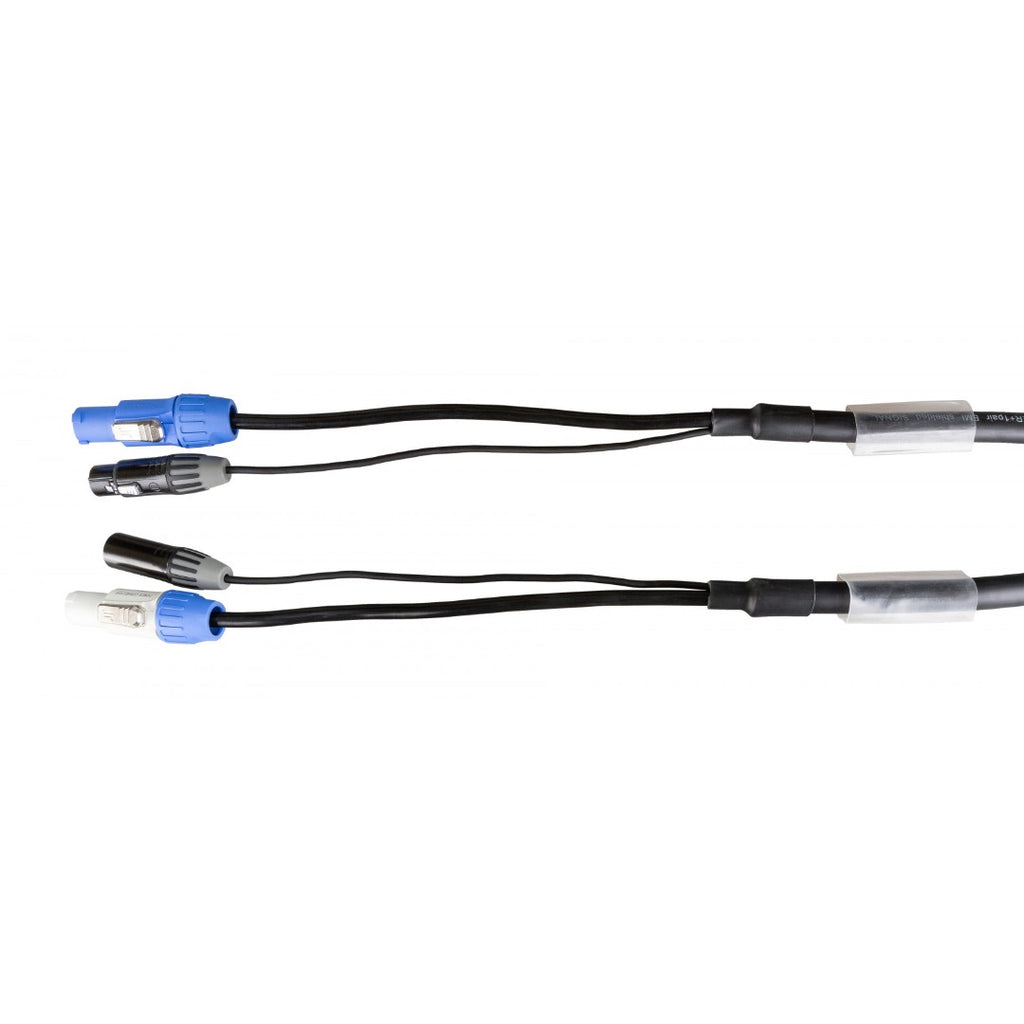 PC-COMBI-XLR3-5M HILEC PowerCon in-out/DMX-Signaal (5m)