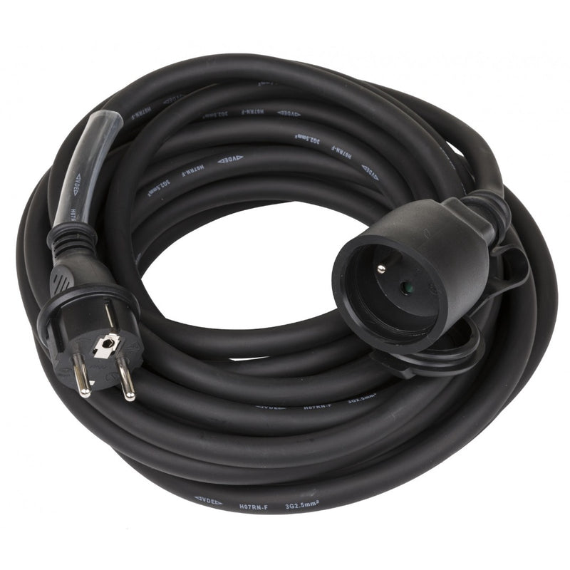 Schuko Verlengkabel H07RN-F 3G2.5 Hilec (10 m)