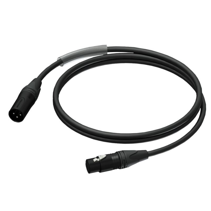 PRA901/1 Procab XLR Microfoonkabel (1m)