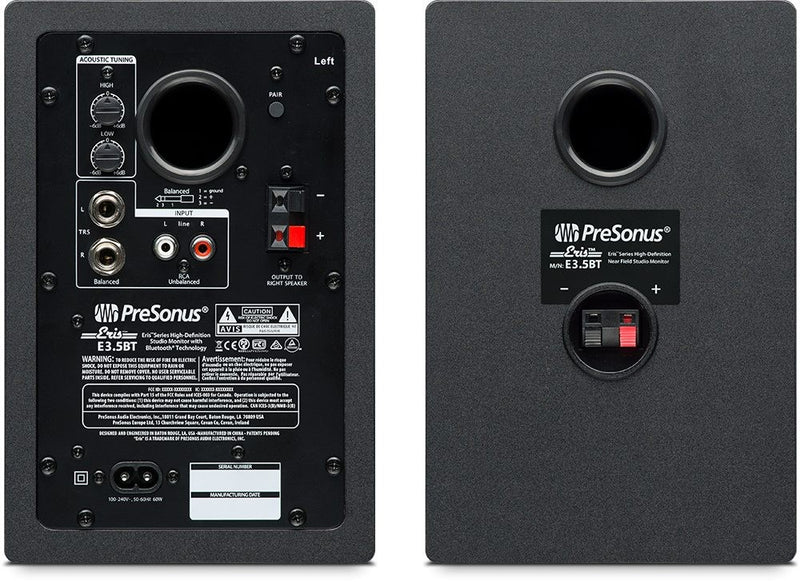 ERIS E3.5 BT Presonus Studio monitor Set