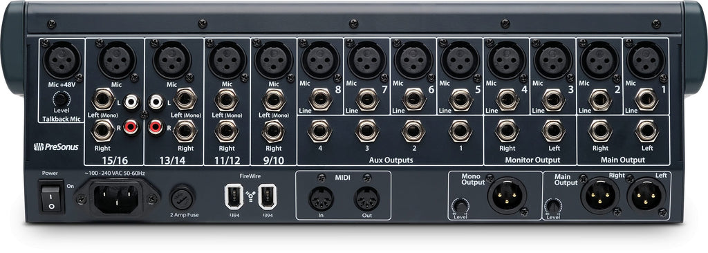 Studiolive 16.0.2 Usb 16-kanaals Digitale Mixer Presonus