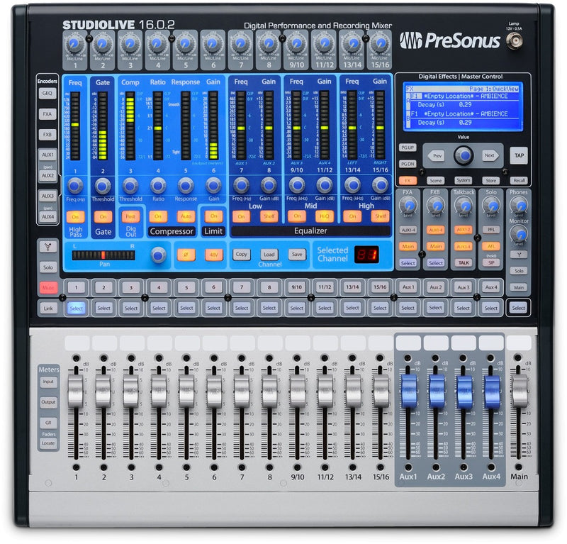 Studiolive 16.0.2 Usb 16-kanaals Digitale Mixer Presonus