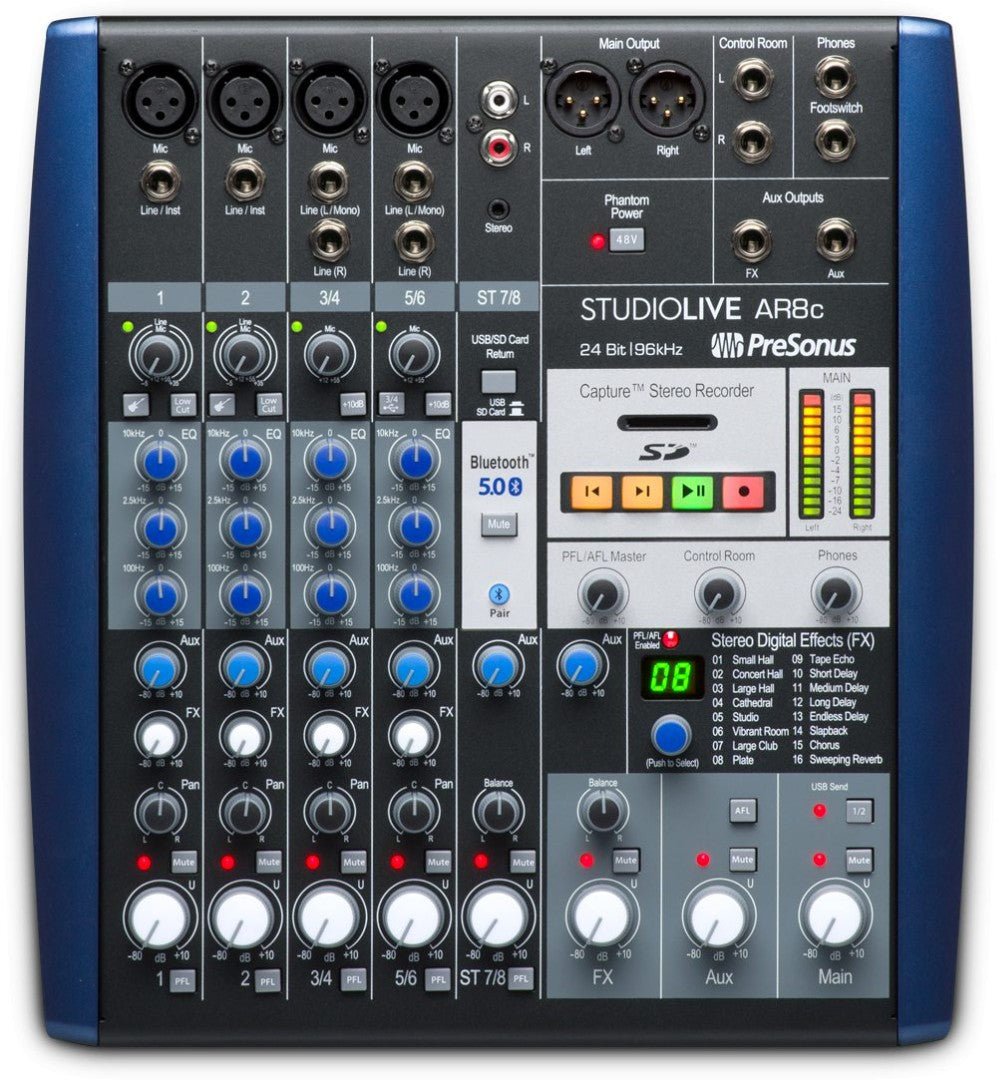STUDIOLIVE AR8c Studio Mixer PreSonus