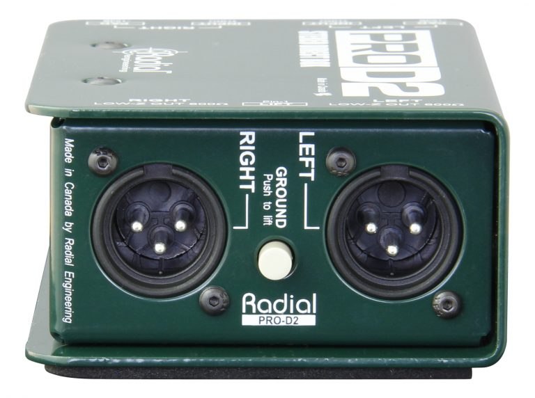 ProD2 RADIAL Passieve Stereo DI Box