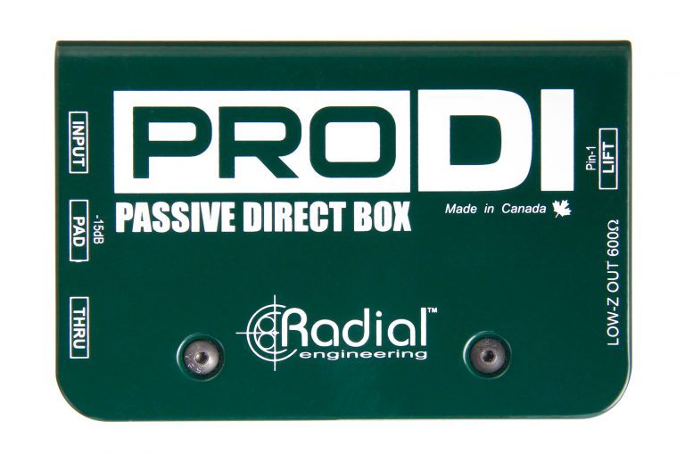PRO-DI RADIAL Passive Mono Direct Box