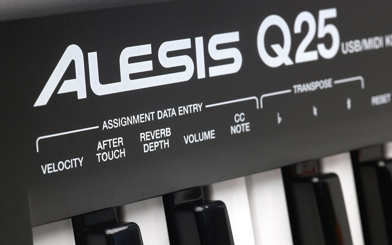 Q25 ALESIS 25-KEY USB/MIDI KEYBOARD CONTROLLER