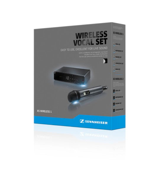 XSW 1-835-E SENNHEISER VOCAL SET E BAND (821-865 MHZ) Licentie vrij gebruik in de EU