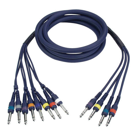 FL69600 STUDIOSNAKE 8 JACK MONO NAAR 4 JACK STEREO 6 M DAP AUDIO
