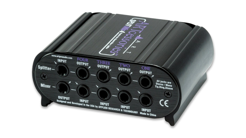 SPLITMix4 Vier-kanaals Passive Splitter/Mixer