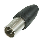 NC3MXX-HD-D 3P. XLR CONNECTOR MALE WATERBESTENDIG IP67 NEUTRIK