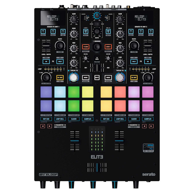 ELITE Reloop DVS Mixer voor Serato