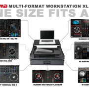 MULTI-FORMAT WORKSTATION XL PLUS MAGMA (LAPTOP) (ZWART)