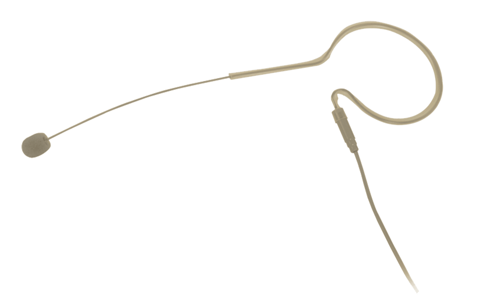 CMX706 BEIGE AUDAC CLIP-ON OORMICROFOON