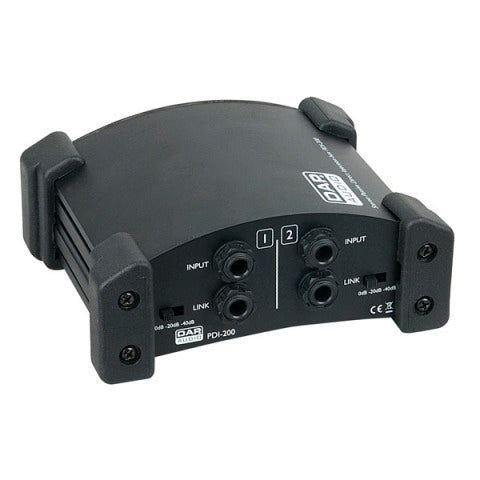 PDI-200 DAP AUDIO STEREO PASSIVE DI BOX