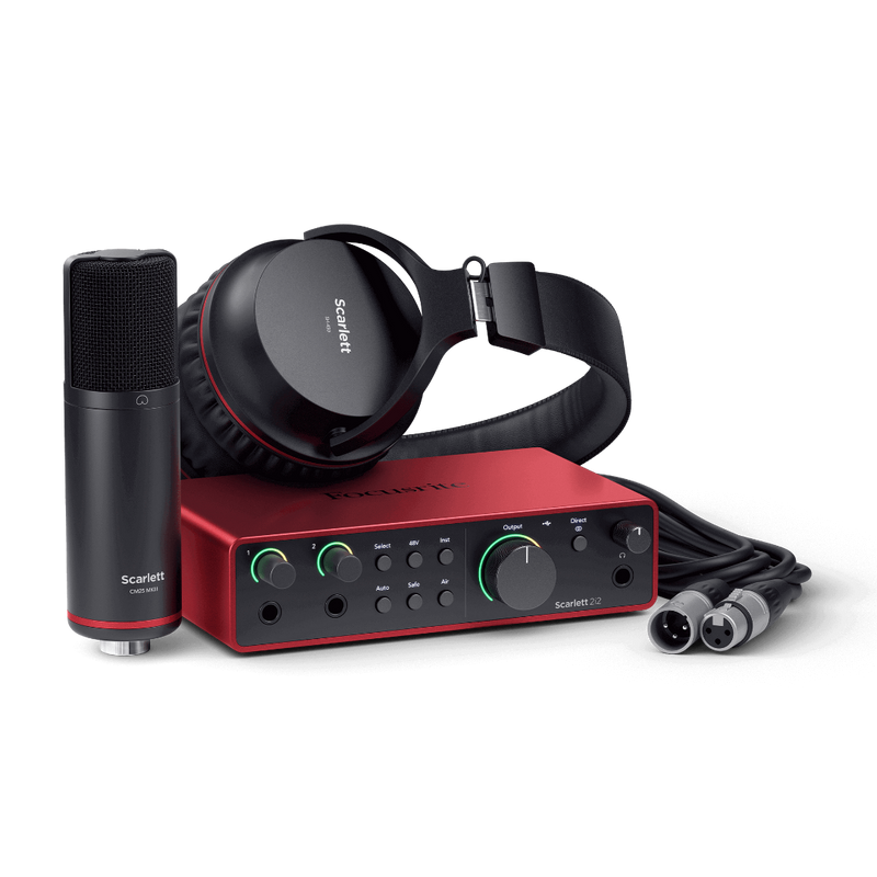 SCARLETT 2i2 STUDIO Bundle G4 FOCUSRITE audio interface bundle