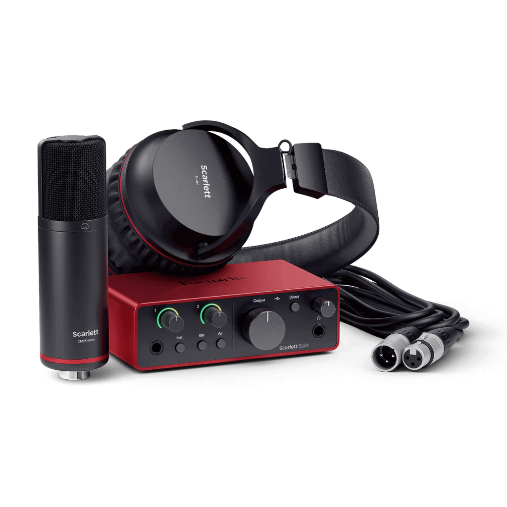 SCARLETT SOLO STUDIO bundle G4 Focusrite 