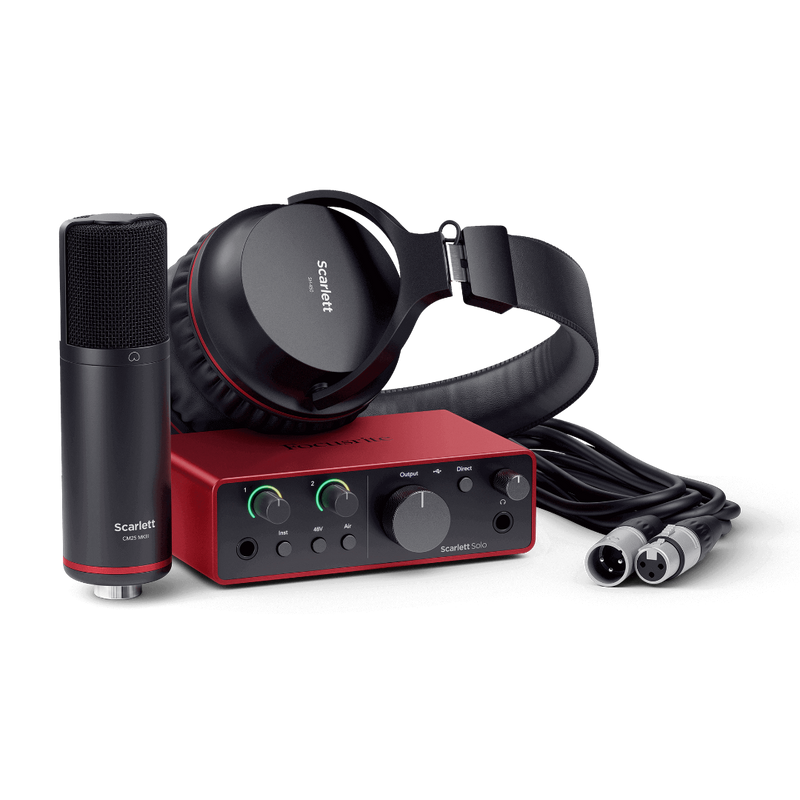 SCARLETT SOLO STUDIO bundle G4 Focusrite 