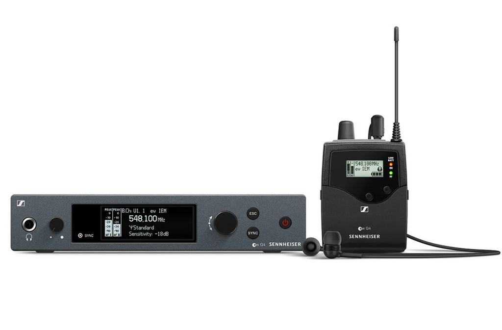 EW IEM G4-A Monitoring Set Sennheiser (516-558 Mhz, Belgie)