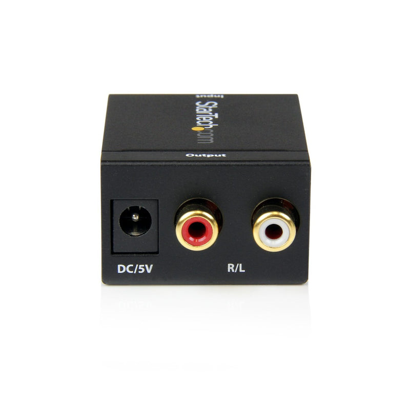 SPDIF2AA of Optisch naar Analoog Convertor Startech