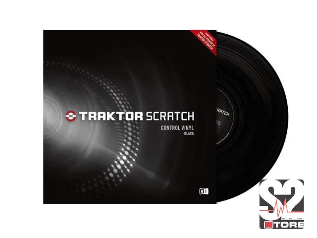 TRAKTOR Scratch Control Vinyl Zwart MK2 Native Instruments